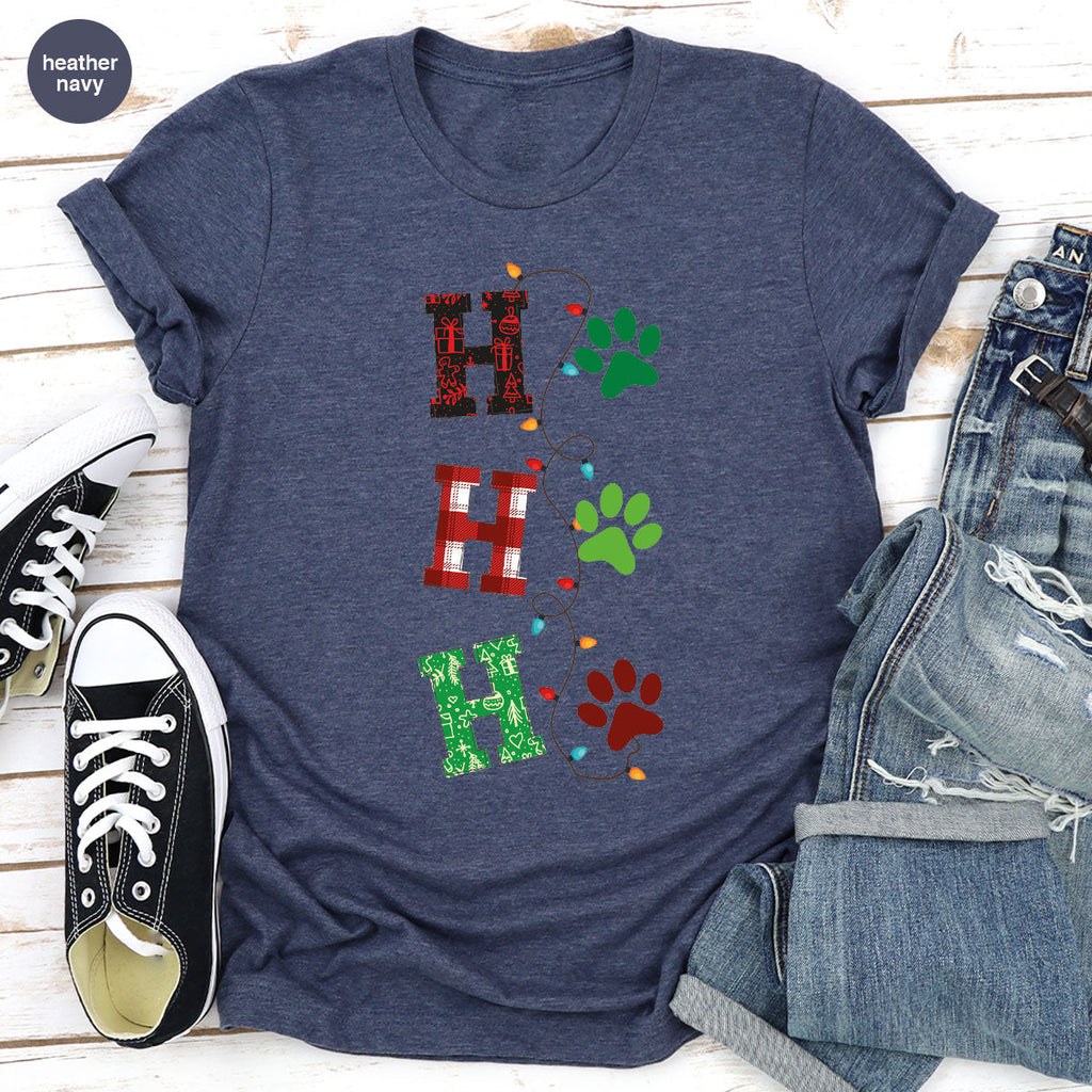 Christmas Cat Shirt, Santa Clause T-Shirt For Mom, Pet product image 54