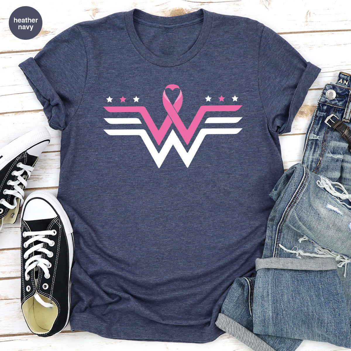 Breeast Cancer Month October Shirt, Gifts for Mom, Breast product image 45