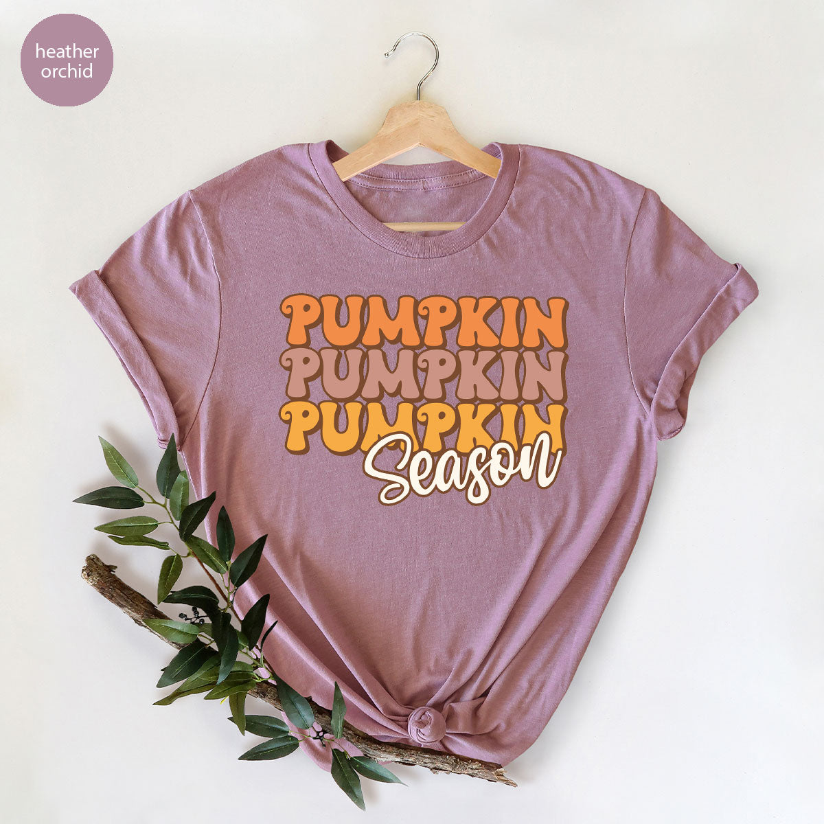Fall Shirt, Pumpkin Season Thanksgiving 2022 T-Shirt, Cute product image 41