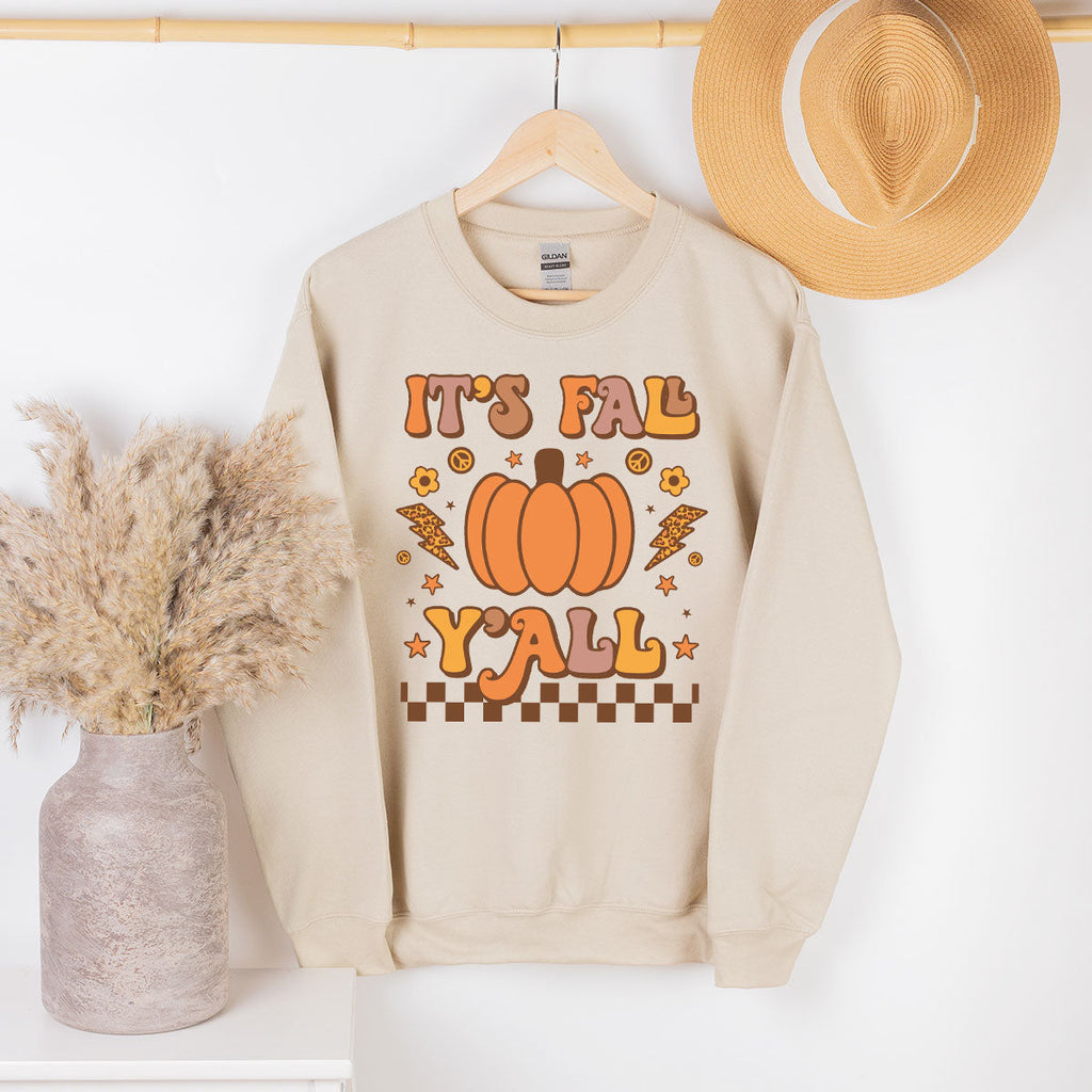 Halloween Fall Shirt, It's Y'Fall T-Shirt, Hoodie, Long product image 55