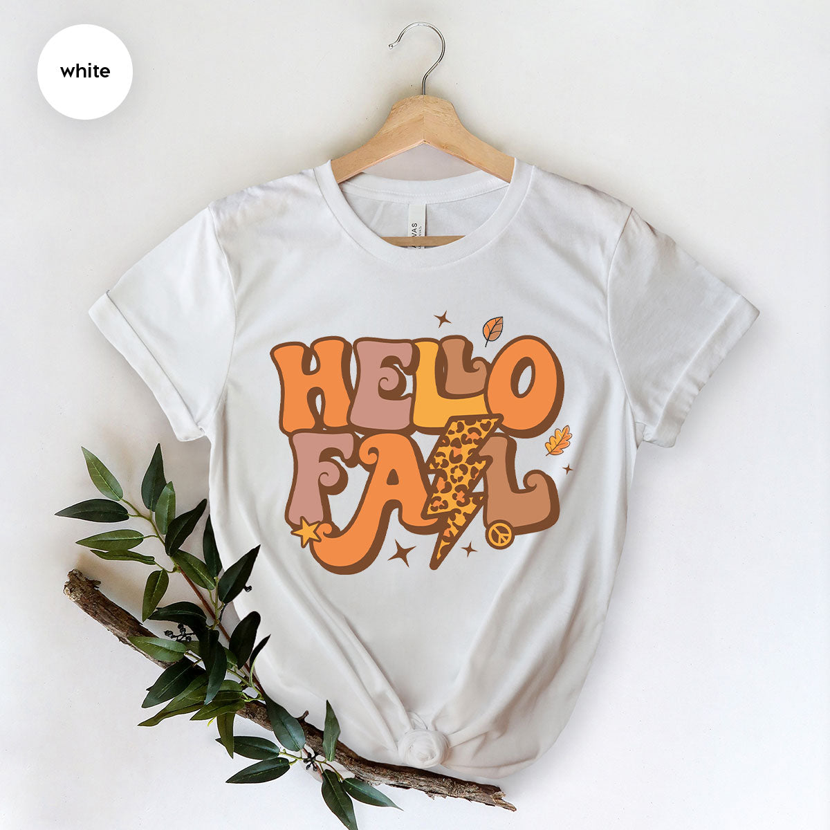 Hello Fall Shirt, Halloween T-Shirt, 2022 Hoodie, Long product image 60