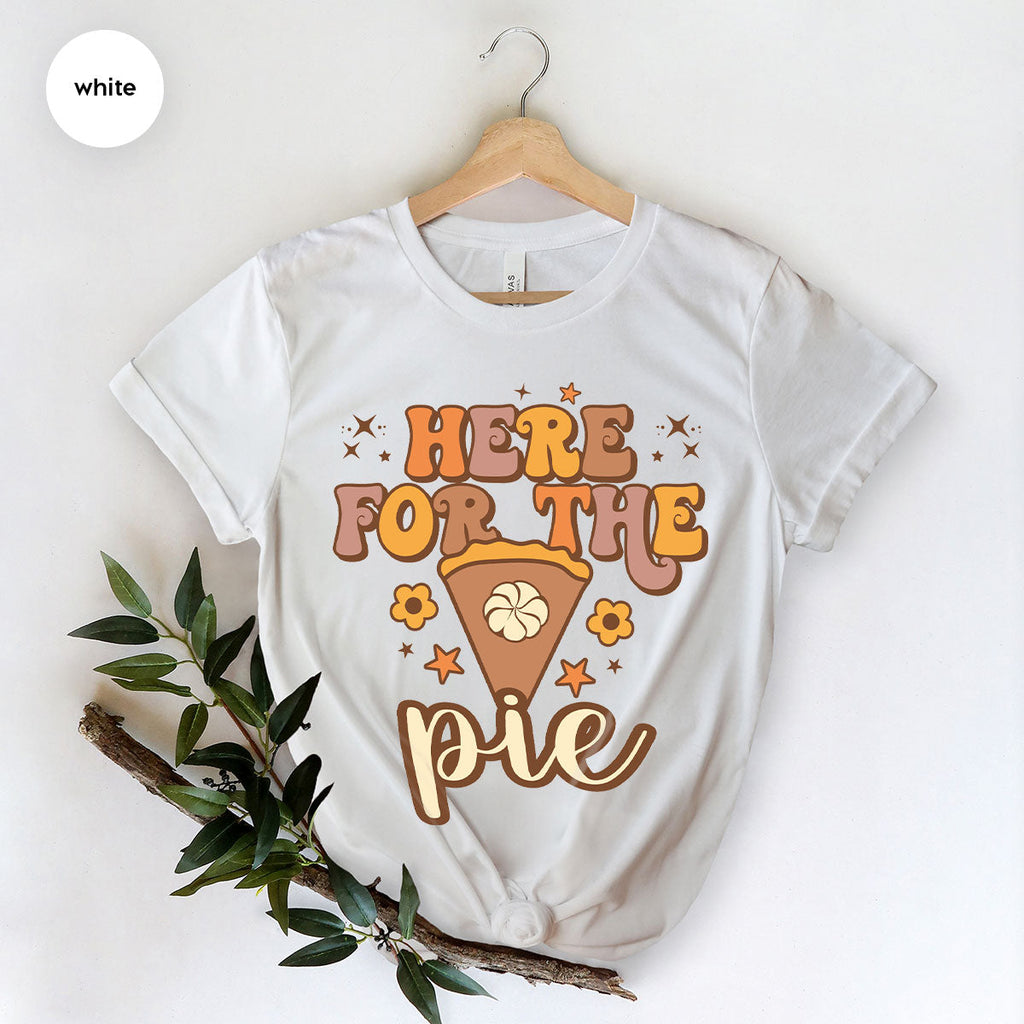 Here For The Pie Shirt, Funny Halloween Cute Hoodie and product image 60