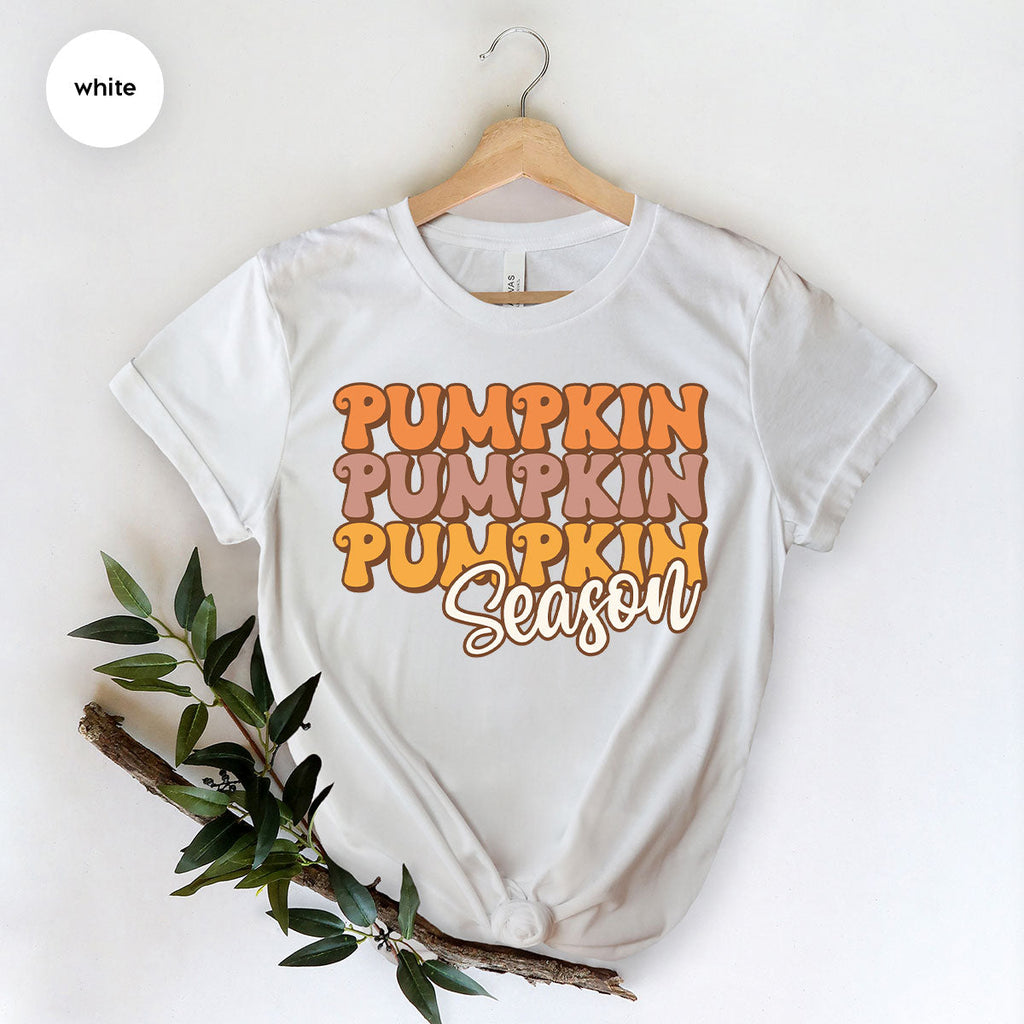 Fall Shirt, Pumpkin Season Thanksgiving 2022 T-Shirt, Cute product image 46