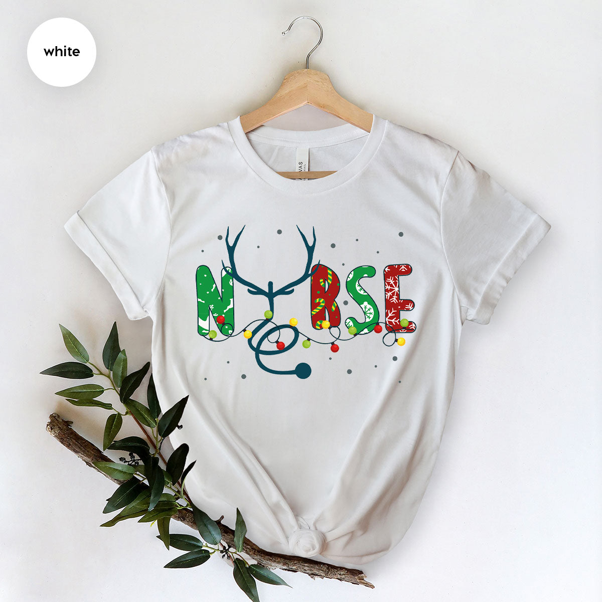 Christmas Nurse Shirt, Health Employee T-Shirt, Gift for product image 50