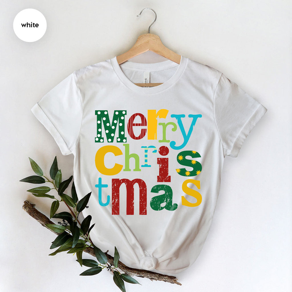 Merry Christmas Shirt, Family 2023 Tee, Xmas T-Shirt product image 50