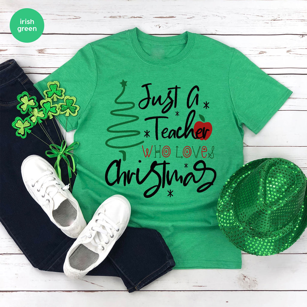 2023 Christmas Love Shirt, Just A Teach Who Loves Tee, Xmas product image 48