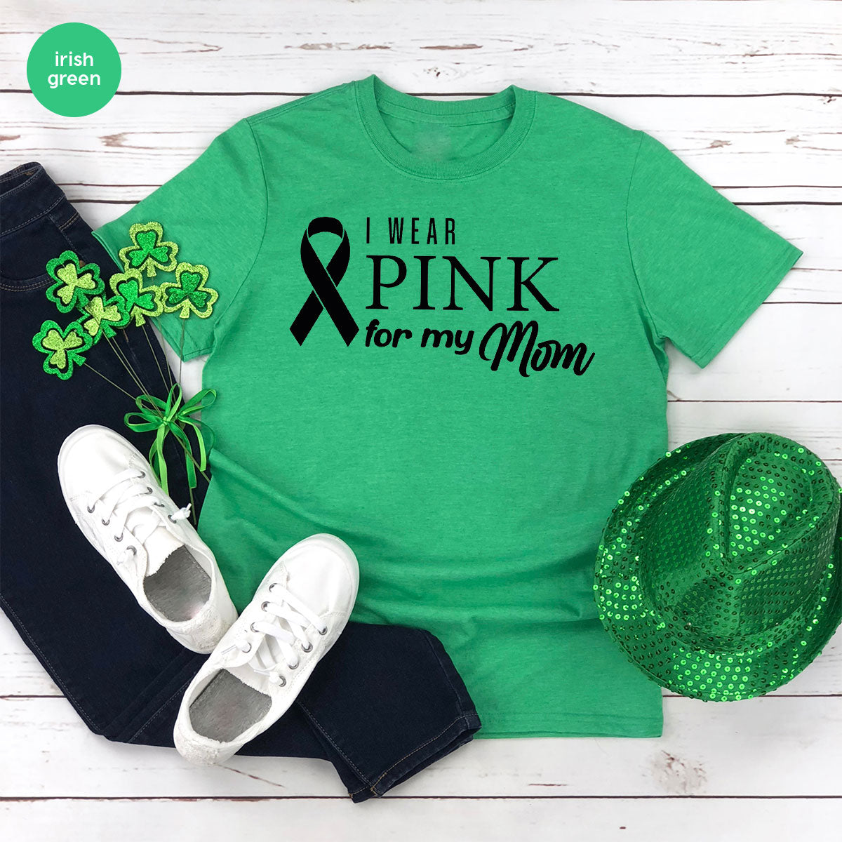 Long Sleeve Breast Cancer Survivor Shirt, Awereness Wear product image 38