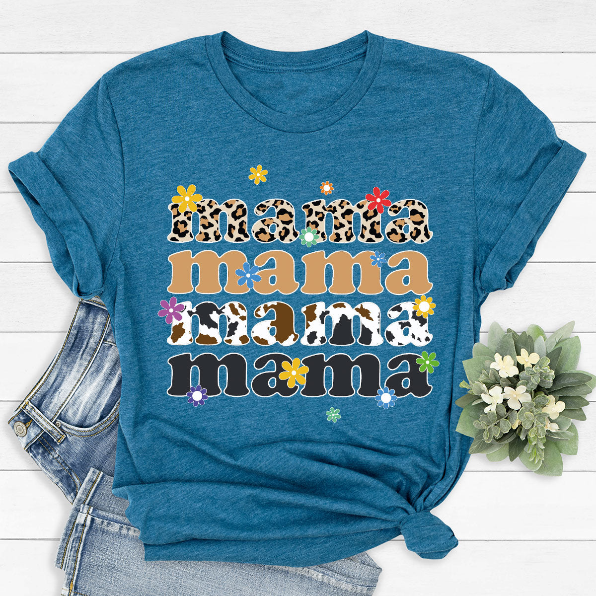 Retro Mama Shirt, For Moms, Gift Mothers product image 28