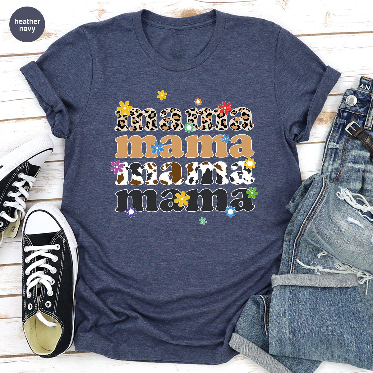 Retro Mama Shirt, For Moms, Gift Mothers product image 29