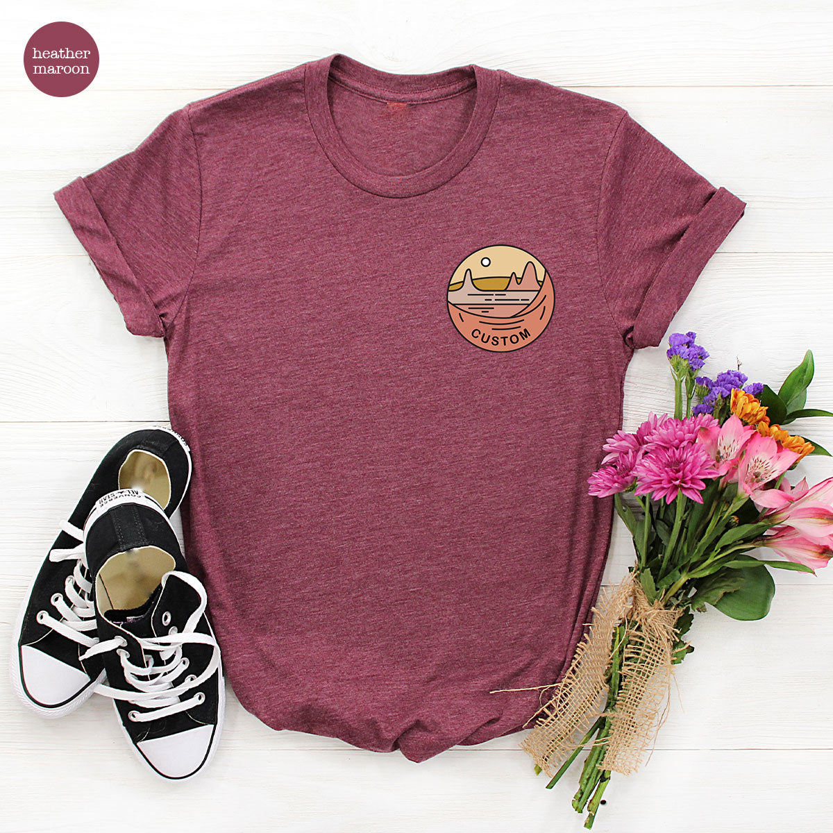 Customizable Pocket Tee for Husband, Galaxy Shirt, Geonosis product image 12