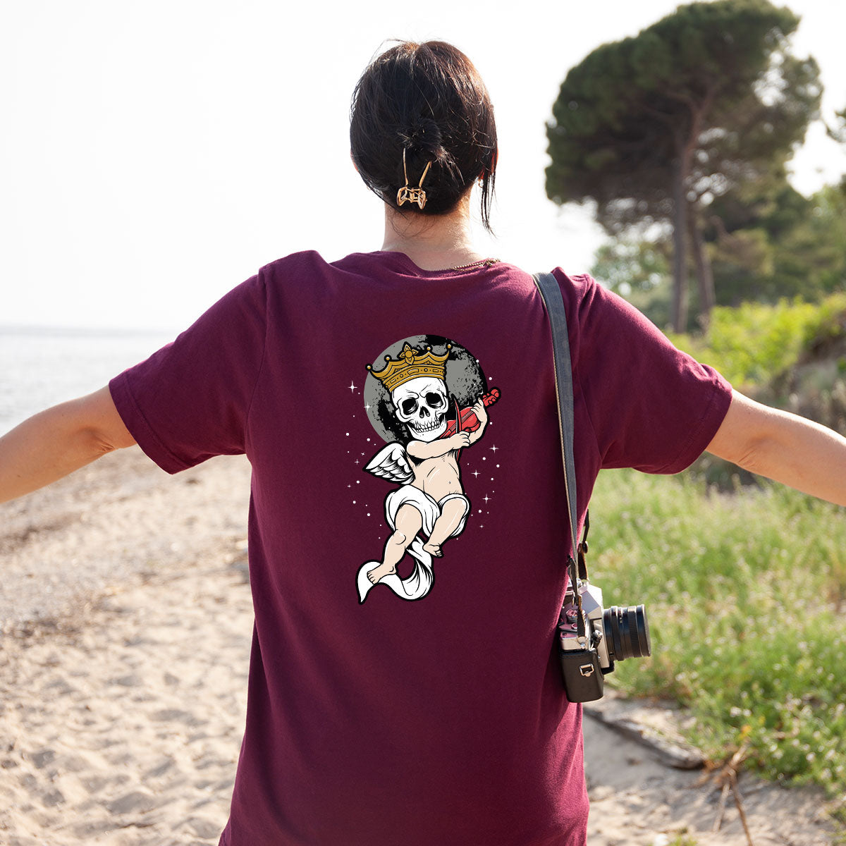 Funny Skeleton Halloween T-Shirt, Baby Tee, Best Gift product image 26