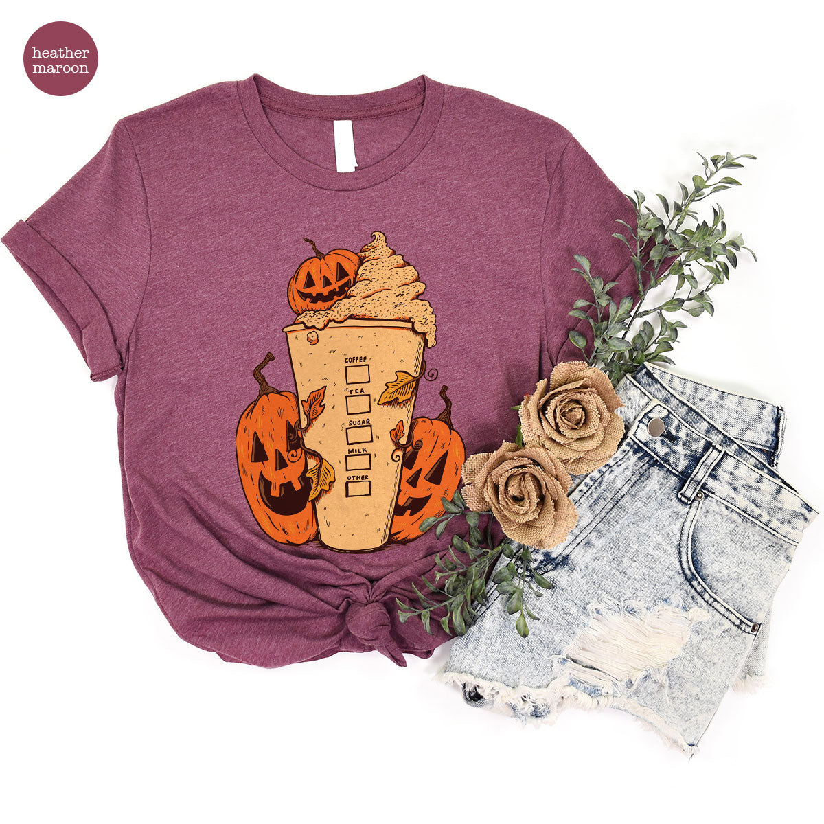 Halloween Pumpkin Juice Shirt, Funny T-Shirt, Family Tee product image 29
