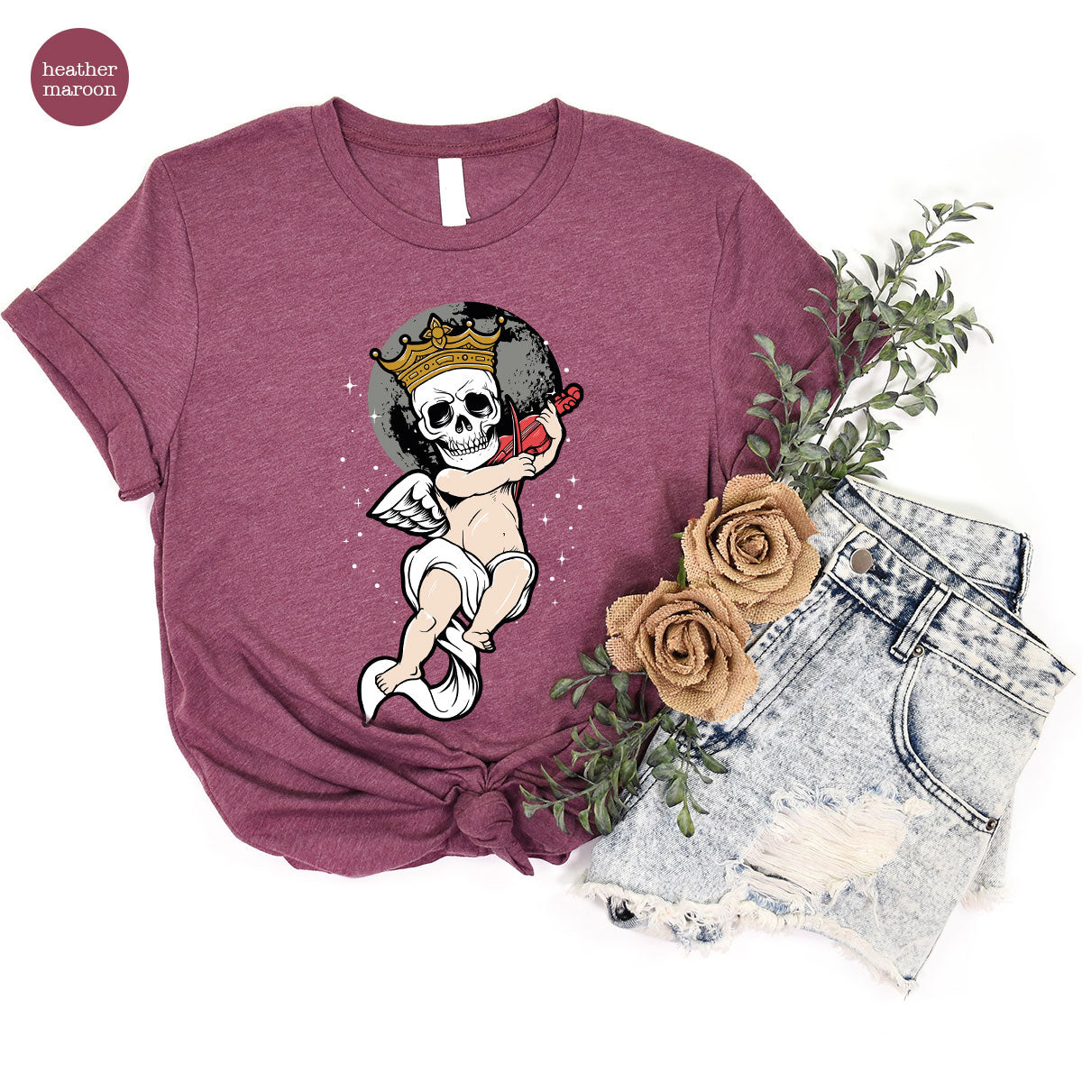 Funny Skeleton Halloween T-Shirt, Baby Tee, Best Gift product image 27