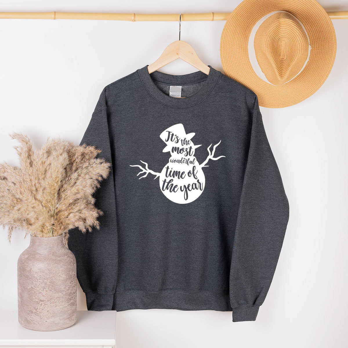 Snowman Christmas Hoodie, Funny Design, 2023 Xmas Sweatshirt product image 4