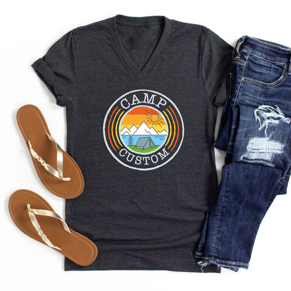 Custom Camp T-Shirt, Camping Shirt İdea, Personalized product image 16