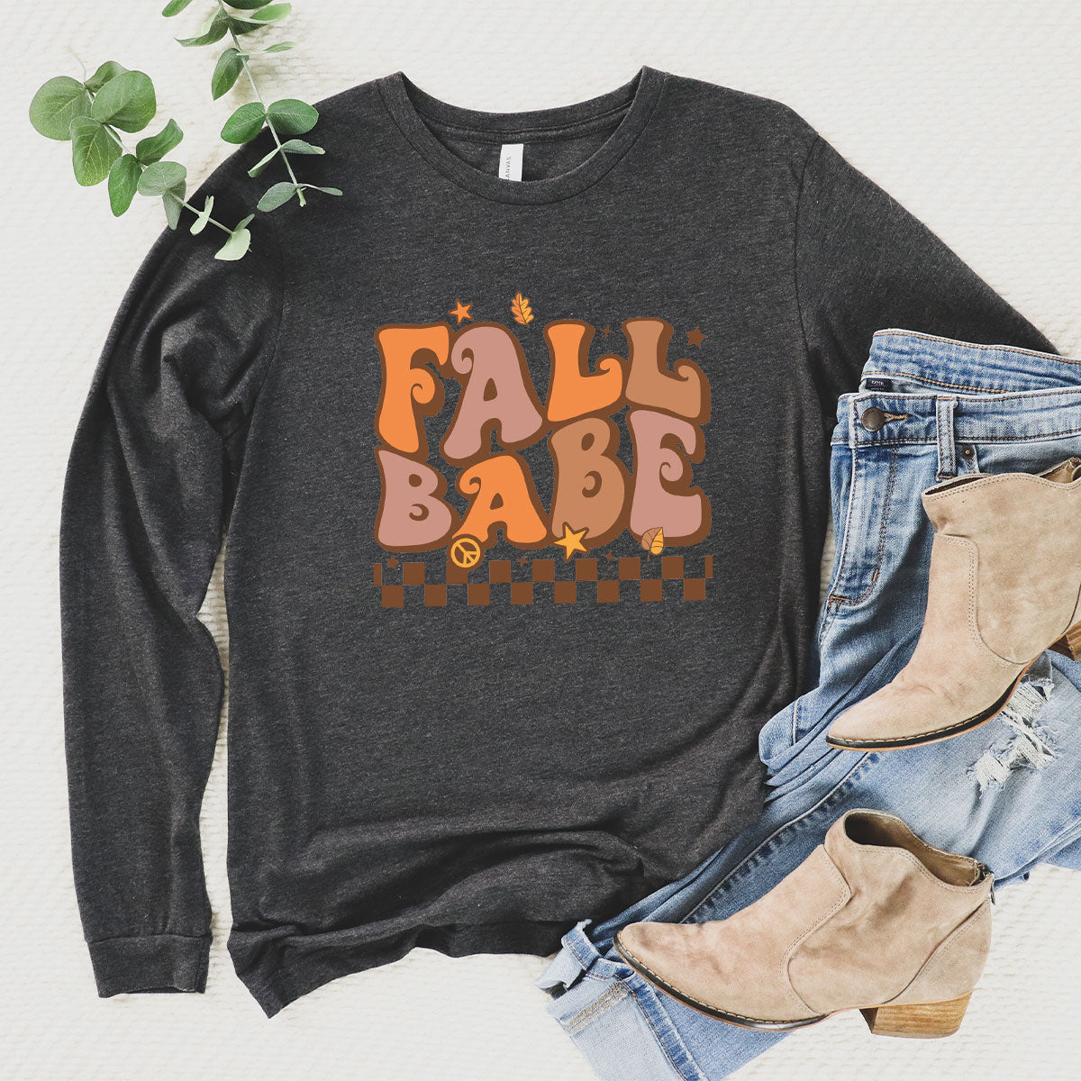 Fall Babe Hoodie and Sweatshirt, Thanksgiving 2022 Long product image 6