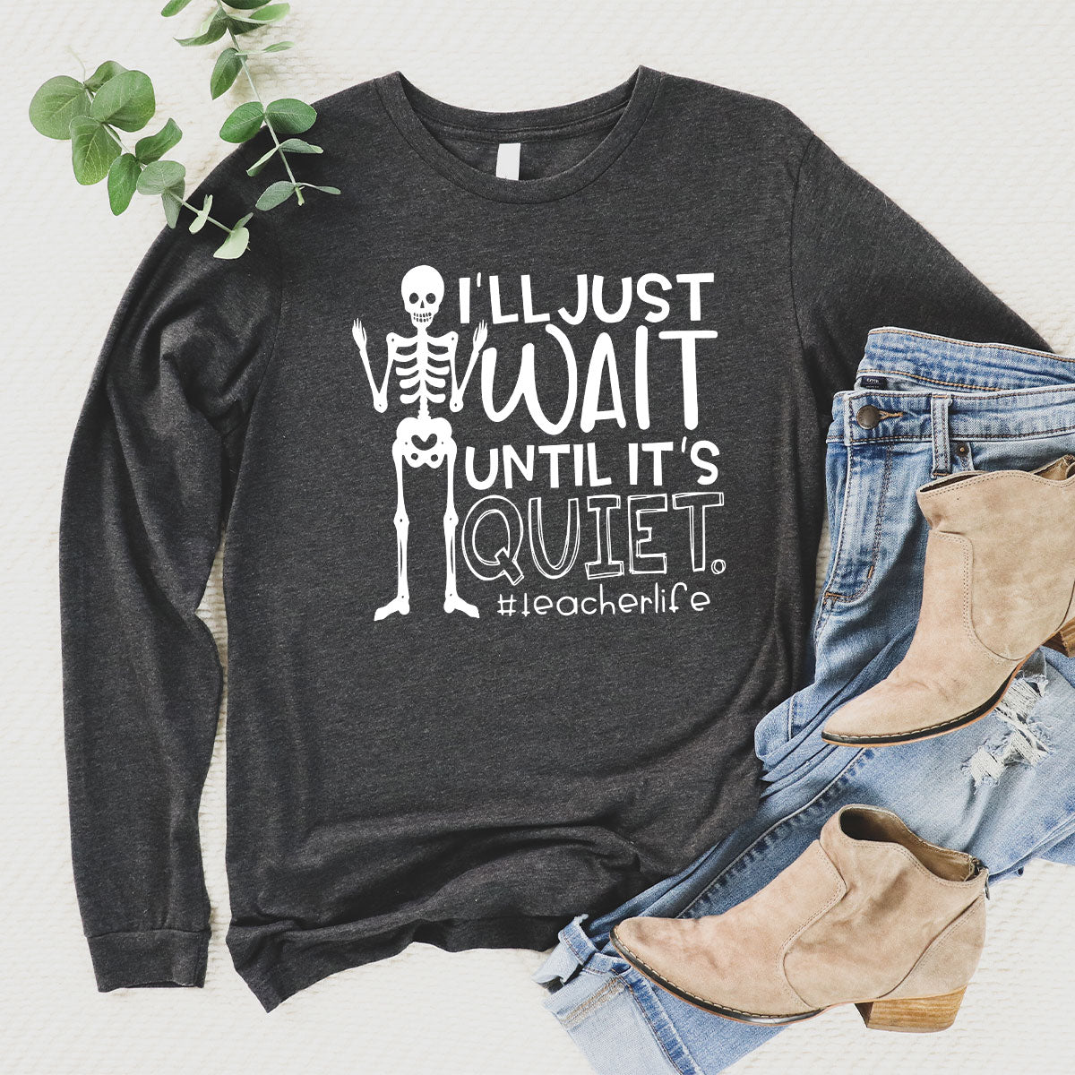 Teacher Halloween Sweatshirt, Gift For Teachers, Funny product image 3