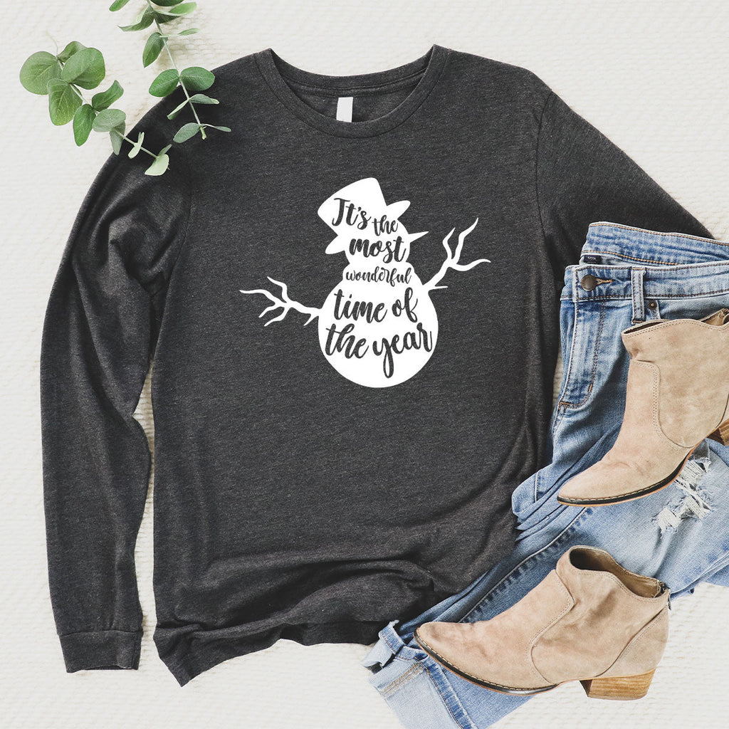 Snowman Christmas Hoodie, Funny Design, 2023 Xmas Sweatshirt product image 3
