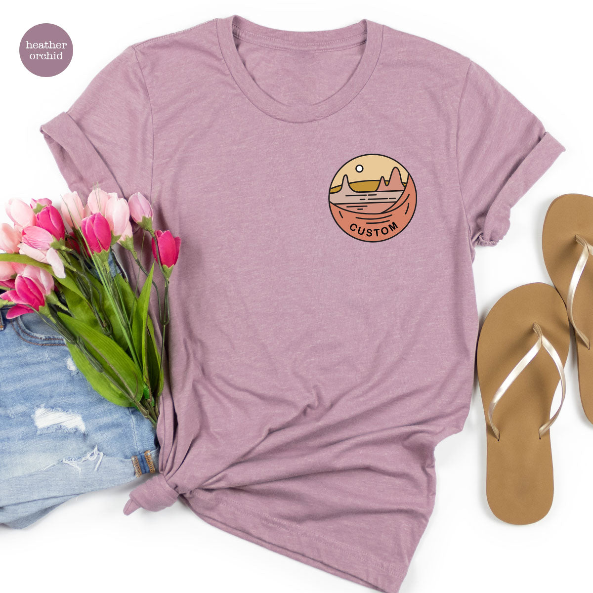 Customizable Pocket Tee for Husband, Galaxy Shirt, Geonosis product image 15
