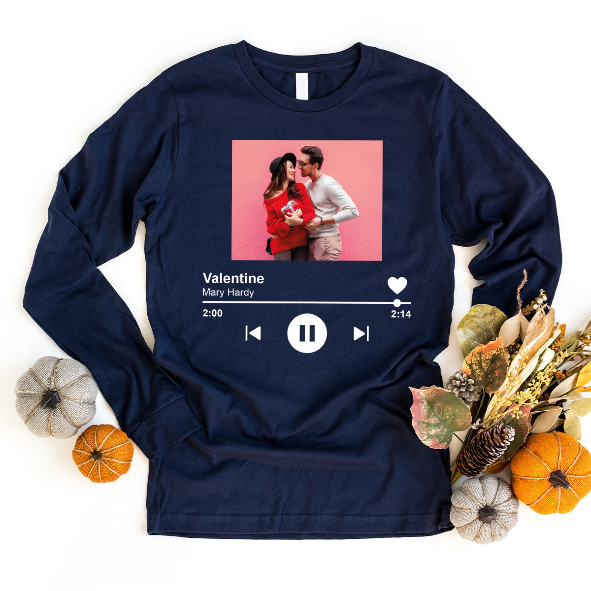 Custom Photo Valentine's Day Shirt, Personalized Gift product image 9