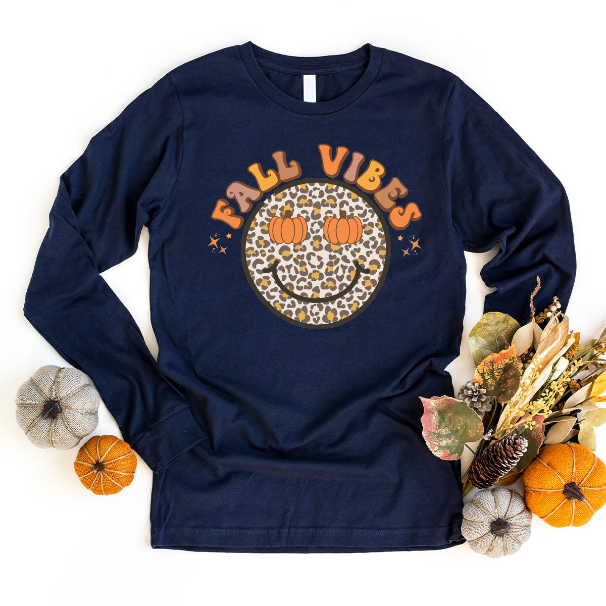 Fall Vibes Smile Shirt, 2022 T-Shirt, Funny Thanksgiving product image 55