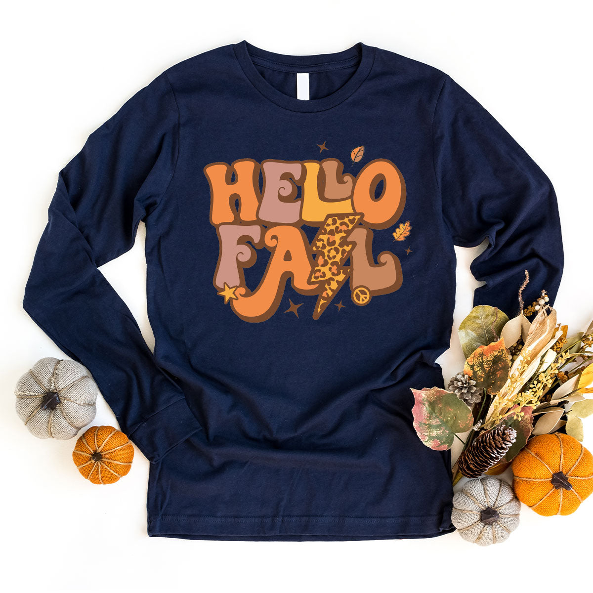 Hello Fall Shirt, Halloween T-Shirt, 2022 Hoodie, Long product image 63