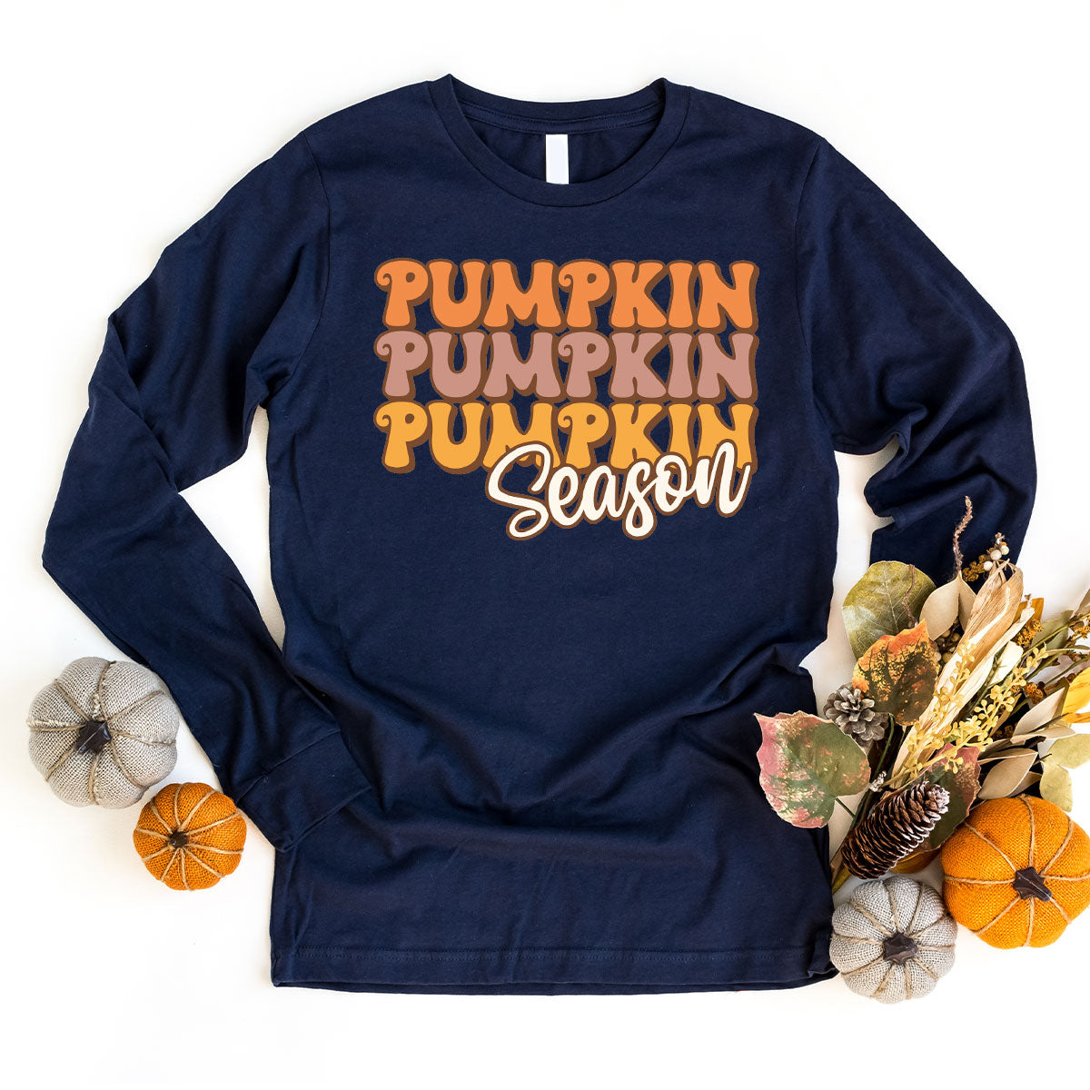 Fall Shirt, Pumpkin Season Thanksgiving 2022 T-Shirt, Cute product image 48