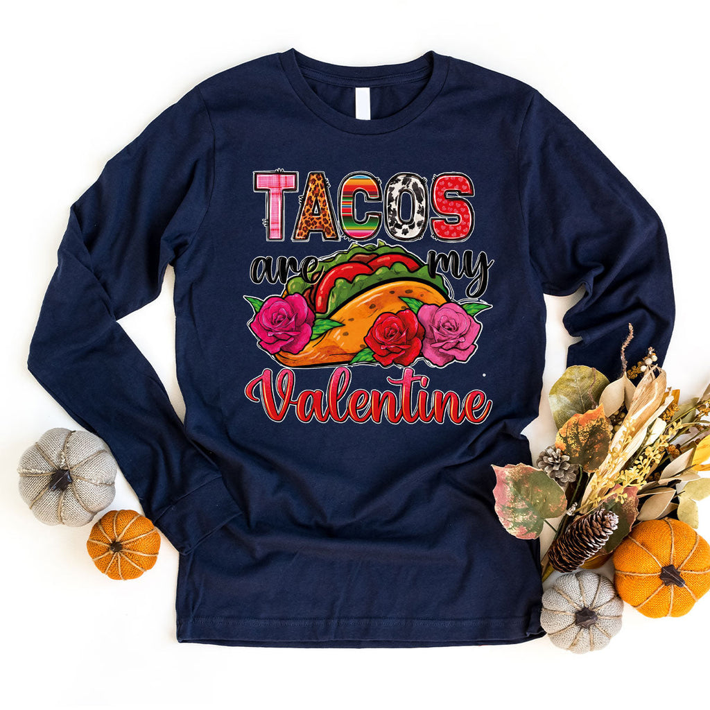 Tacos Are My Valentine Shirt, Gift To My Taco Lover, product image 56