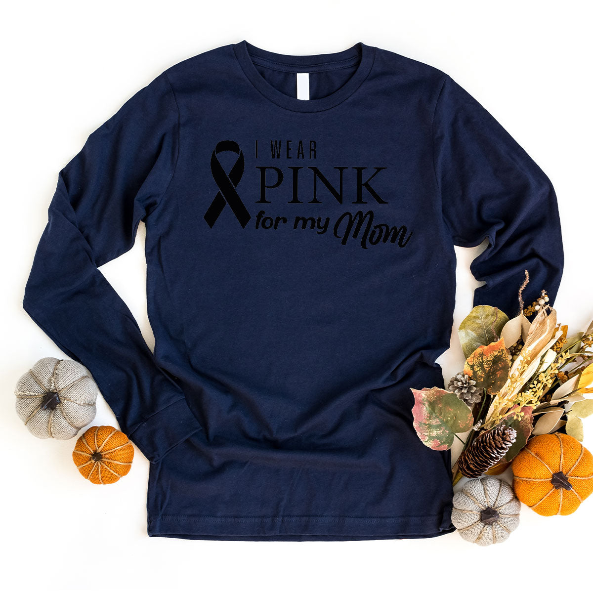 Long Sleeve Breast Cancer Survivor Shirt, Awereness Wear product image 53