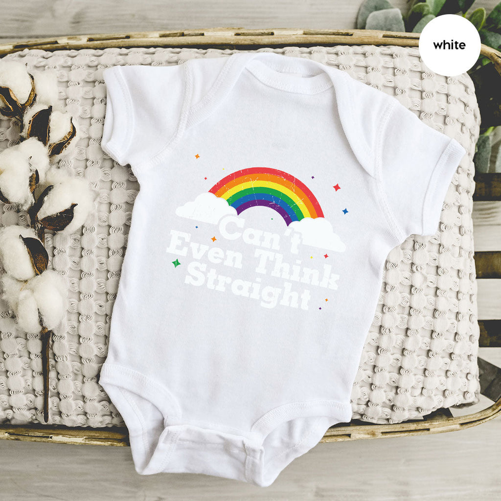 Can I Even Think Straight Shirt, Rainbow T-Shirt, LGBT product image 61