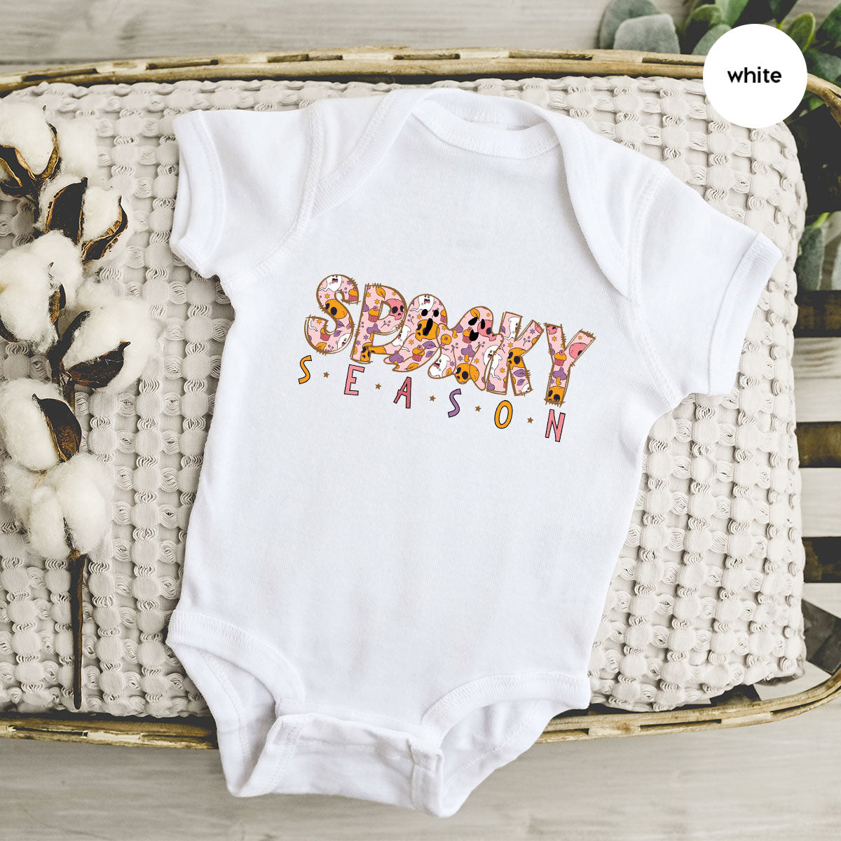 Ghost Graphic Tees, Cute Kid Halloween Shirt, Spooky product image 123