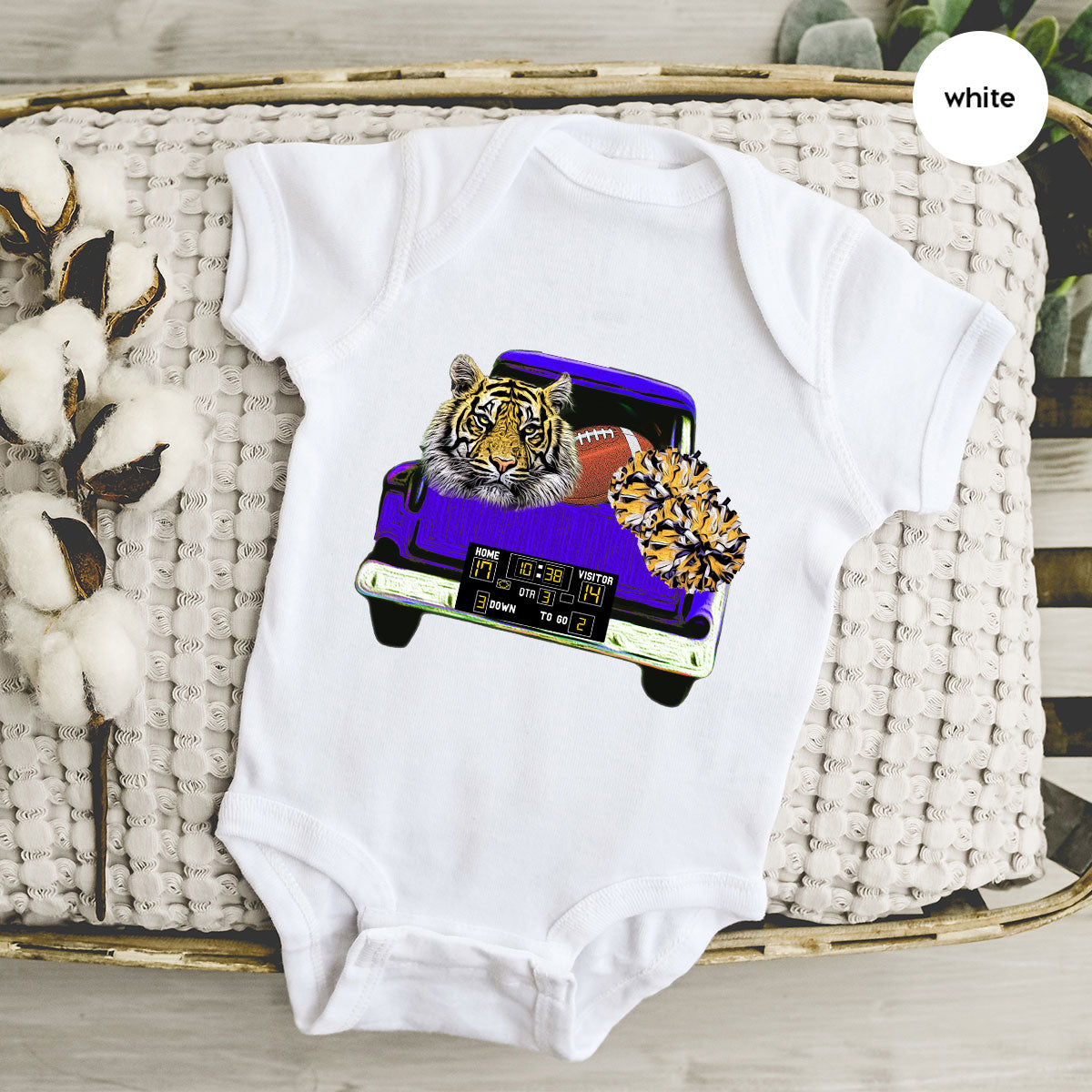 Football Truck Shirt, Tiger Graphic Tees, Mom TShirt, Gifts product image 82