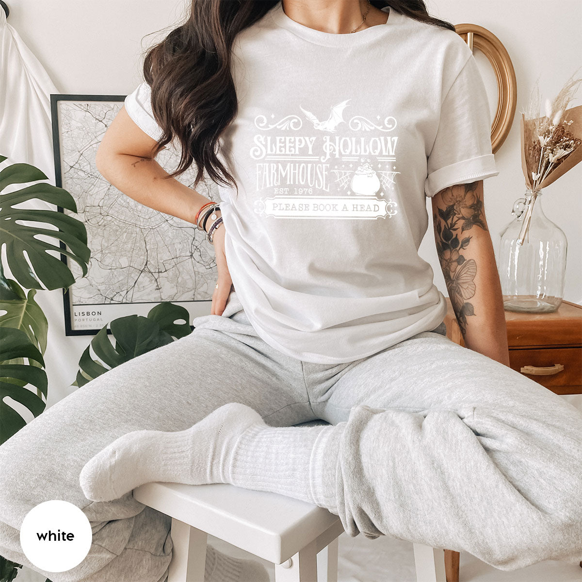 Spooky Season Clothing, Halloween Party Shirts, Farm Horror product image 62