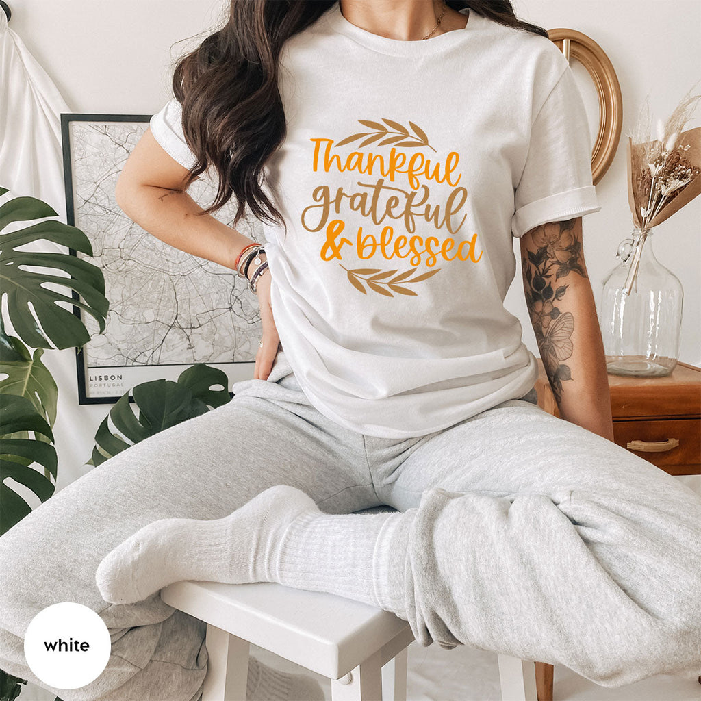 Fall Tshirt, Autumn Clothing, Gift for Her, Happy product image 38