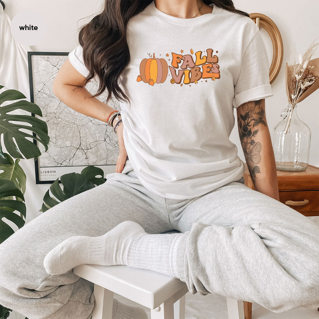 Fall Vibes Shirt, Thanksgiving 2022 T-Shirt, Tee product image 54