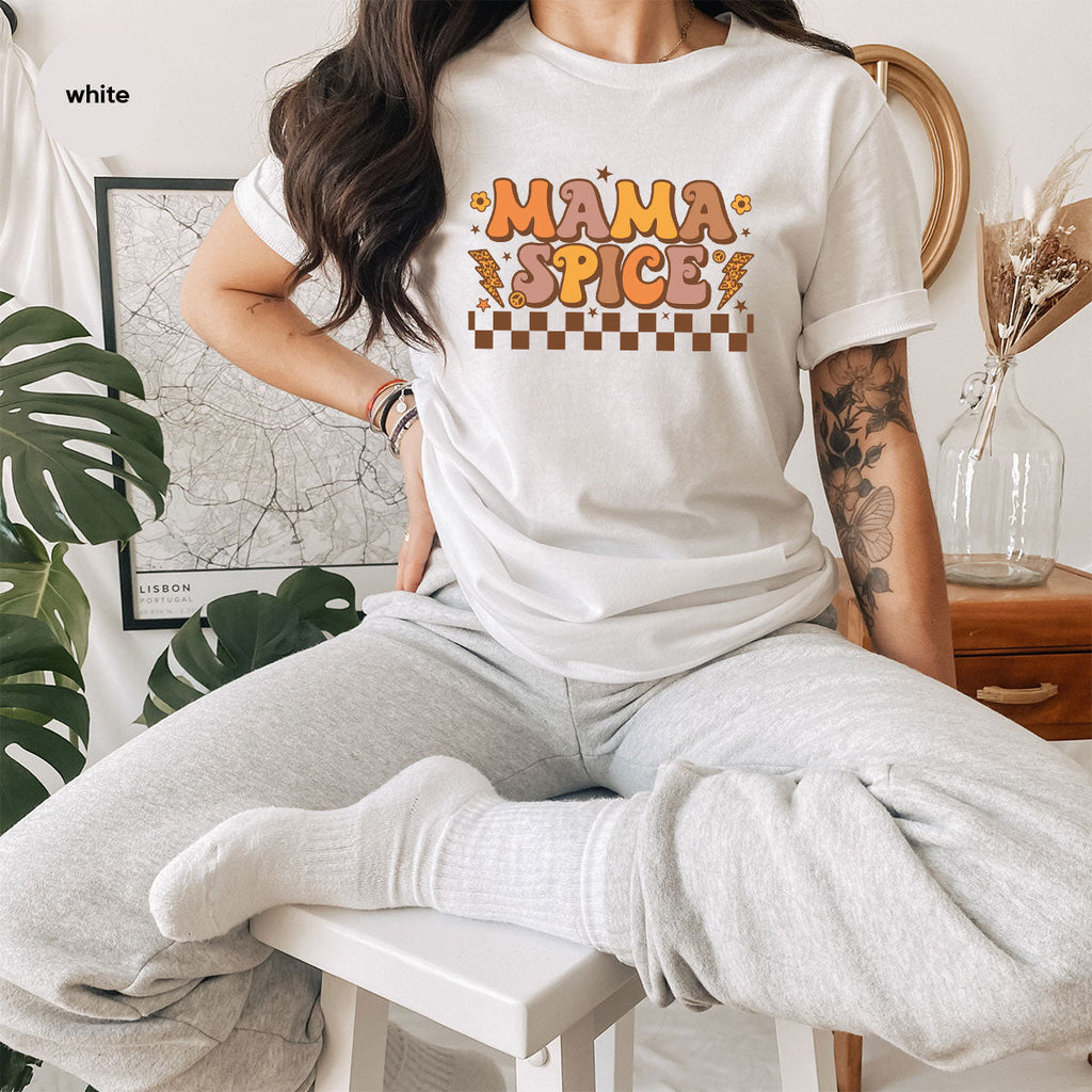 Thanksgiving Mama Shirt, Spice T-Shirt, Family Matching product image 22