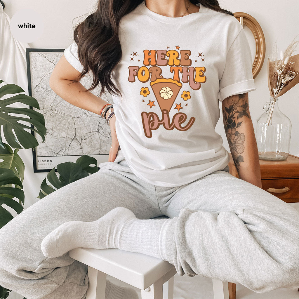 Thanksgiving Pie T-Shirt, Gift For Family, Desing Tee product image 49