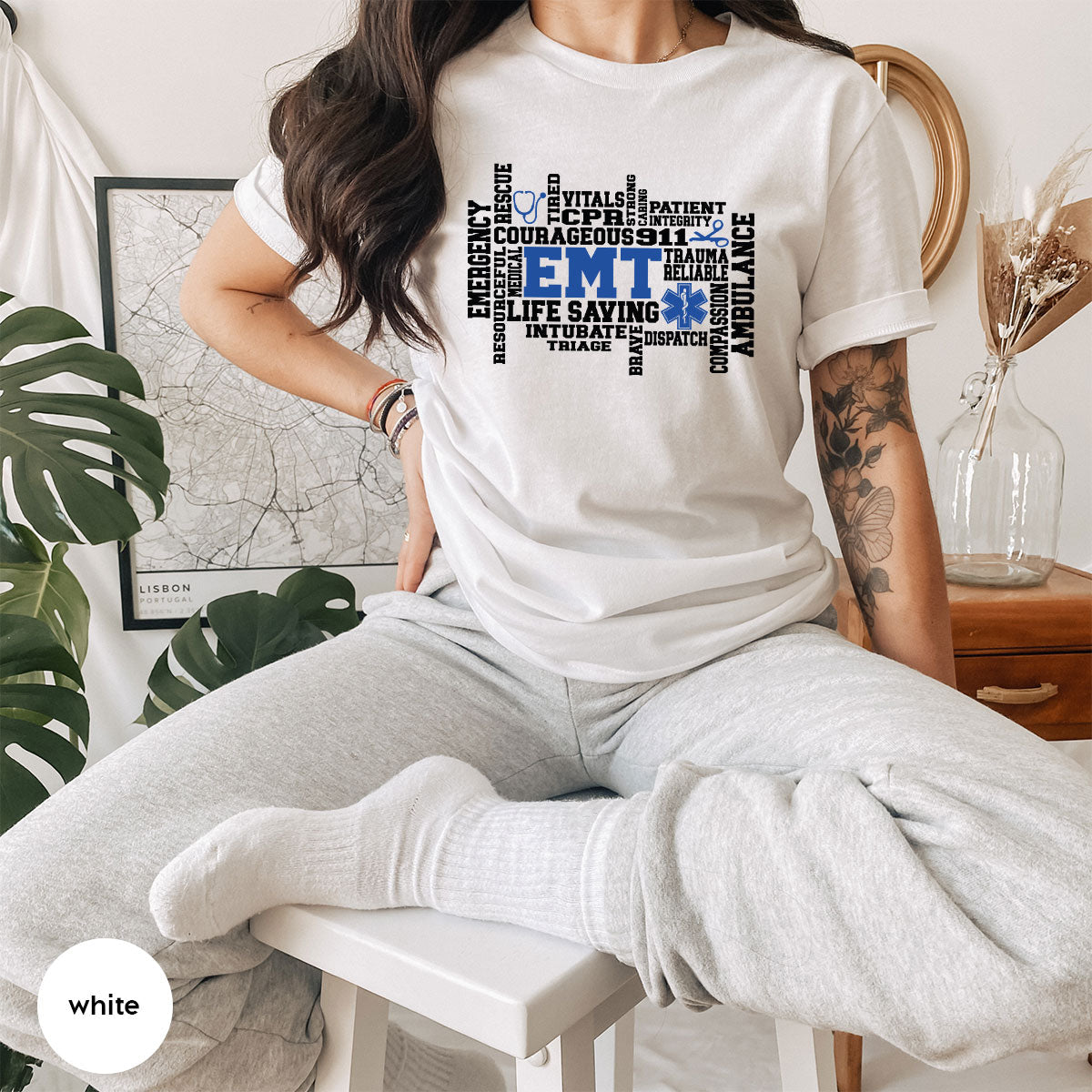 EMT Shirt, Gift For Paramedics, Life Saving T-Shirt product image 60