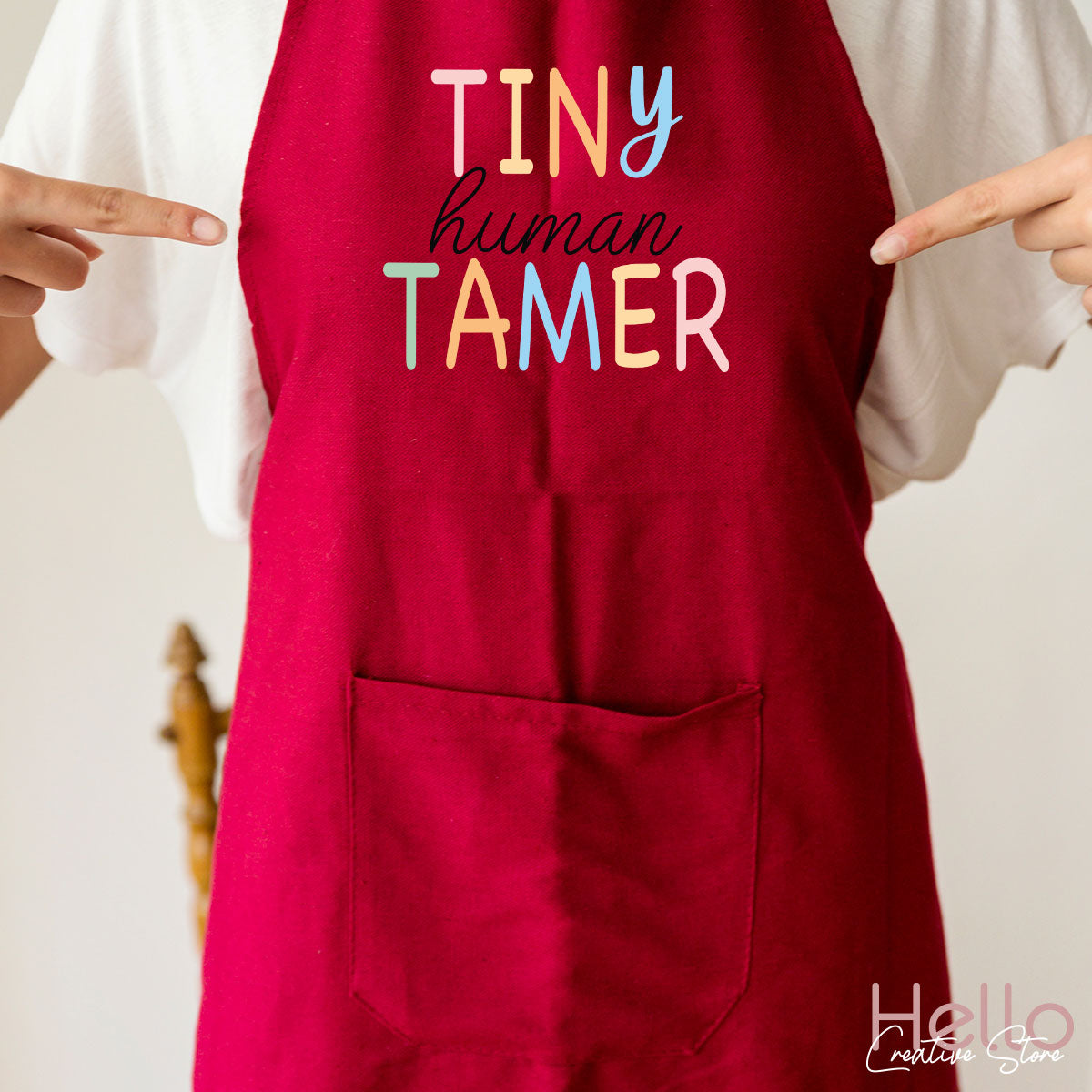 Teacher Shirt, Tiny Human Tamer, Kindergarten Preschool product image 137