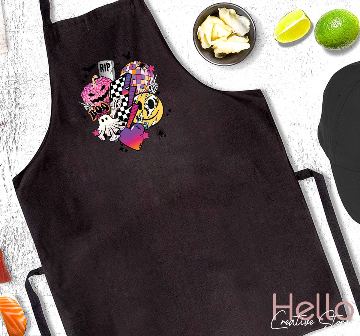 Retro Halloween Shirt, Spooky Pumpkin Cool Checkered Outfit product image 108