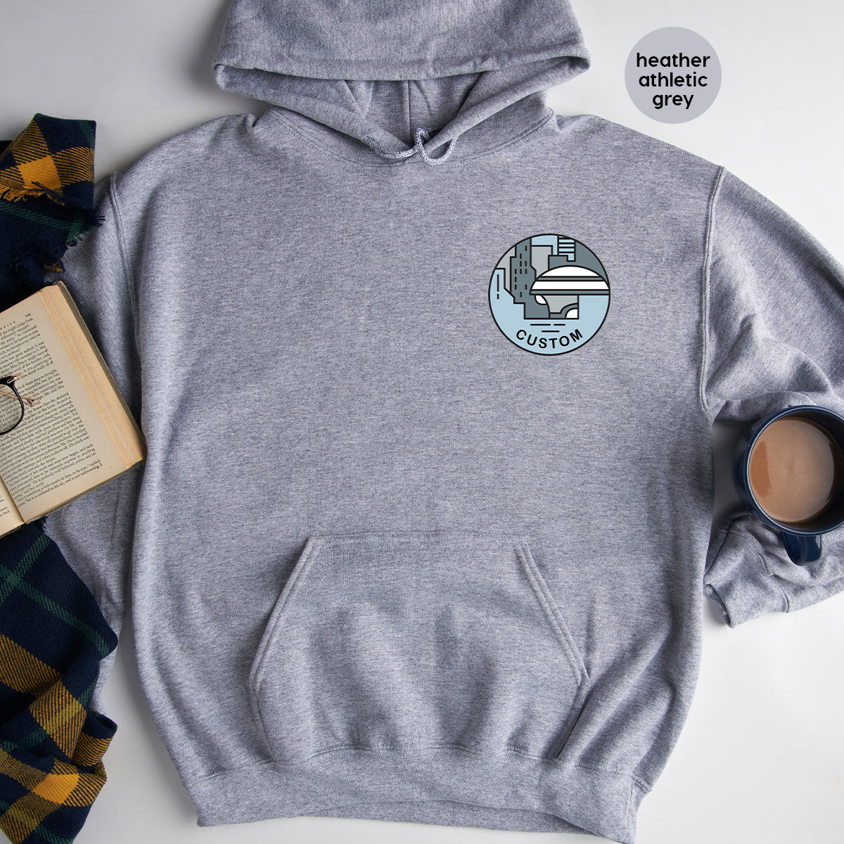 Custom Galaxy Sweatshirt, Customizable Pocket Tee for product image 14