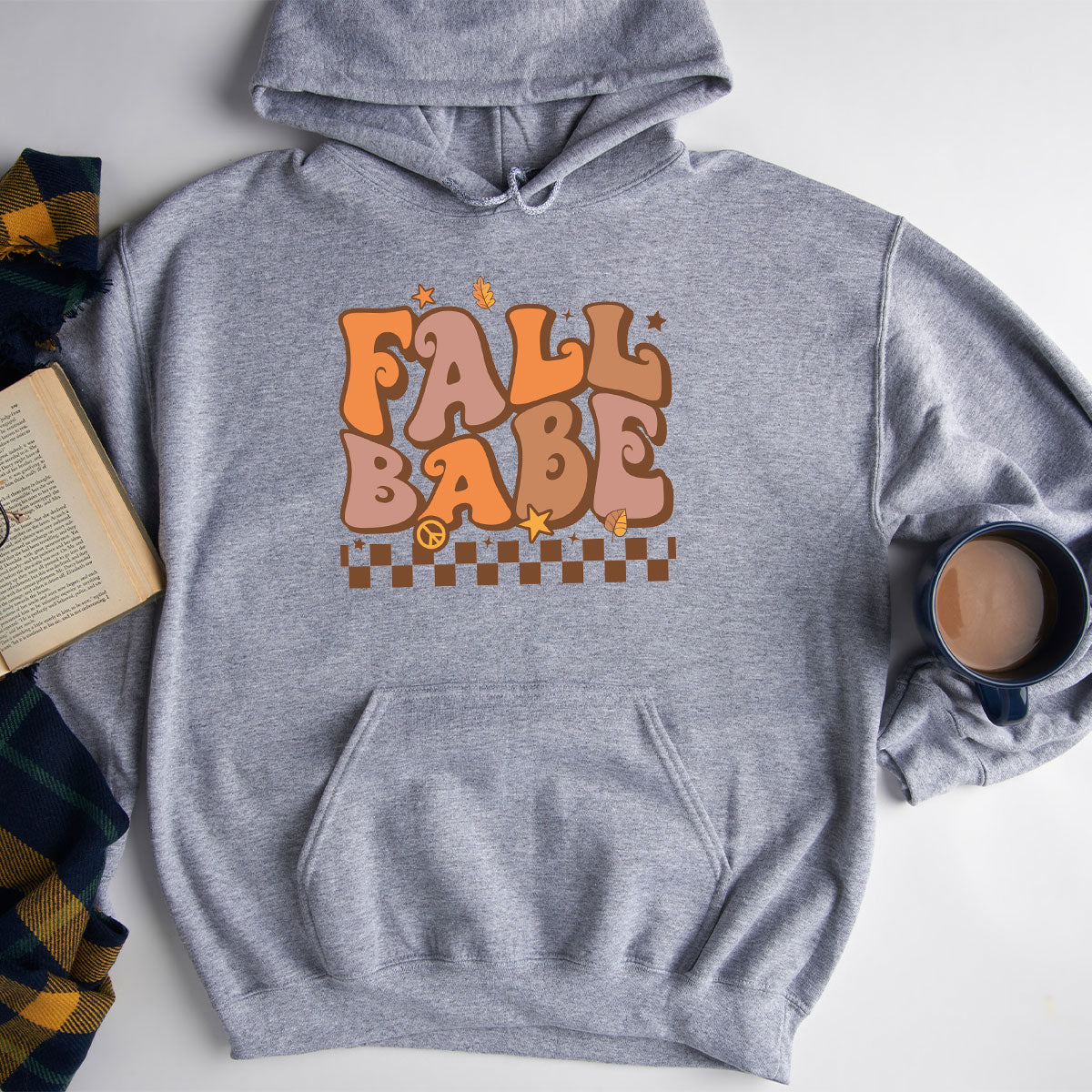 Fall Babe Hoodie and Sweatshirt, Thanksgiving 2022 Long product image 9