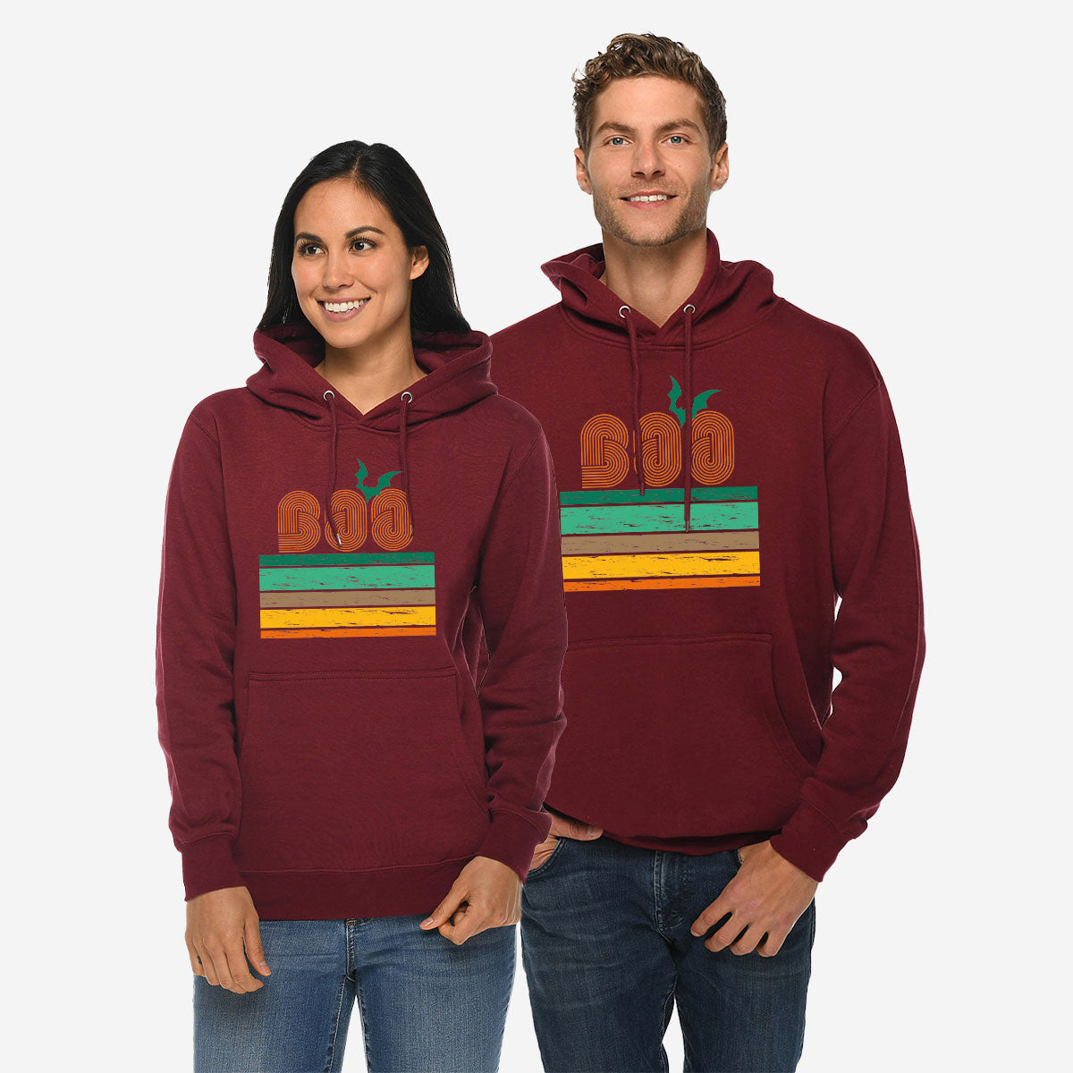 Boo Hoodie, Halloween Sweatshirt, Long Sleeve Designs product image 8