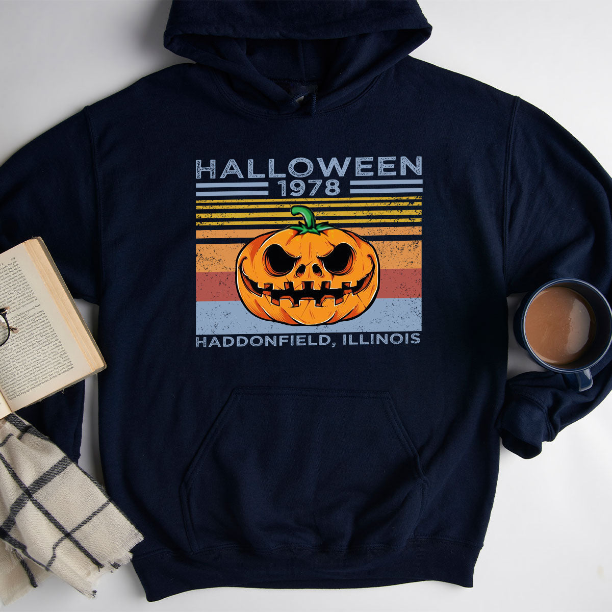 Halloween Retro Hoodie, 1979 Funny Design product image 6