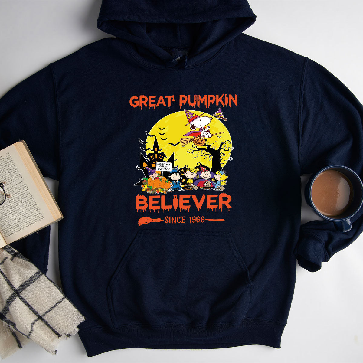 Halloween 2023 Hoodie, Sweatshirt, Great Pumpkin Believer product image 11