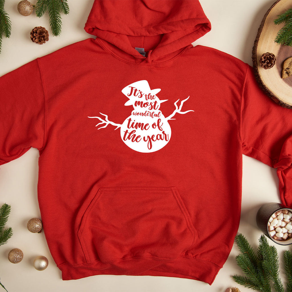 Snowman Christmas Hoodie, Funny Design, 2023 Xmas Sweatshirt product image 12