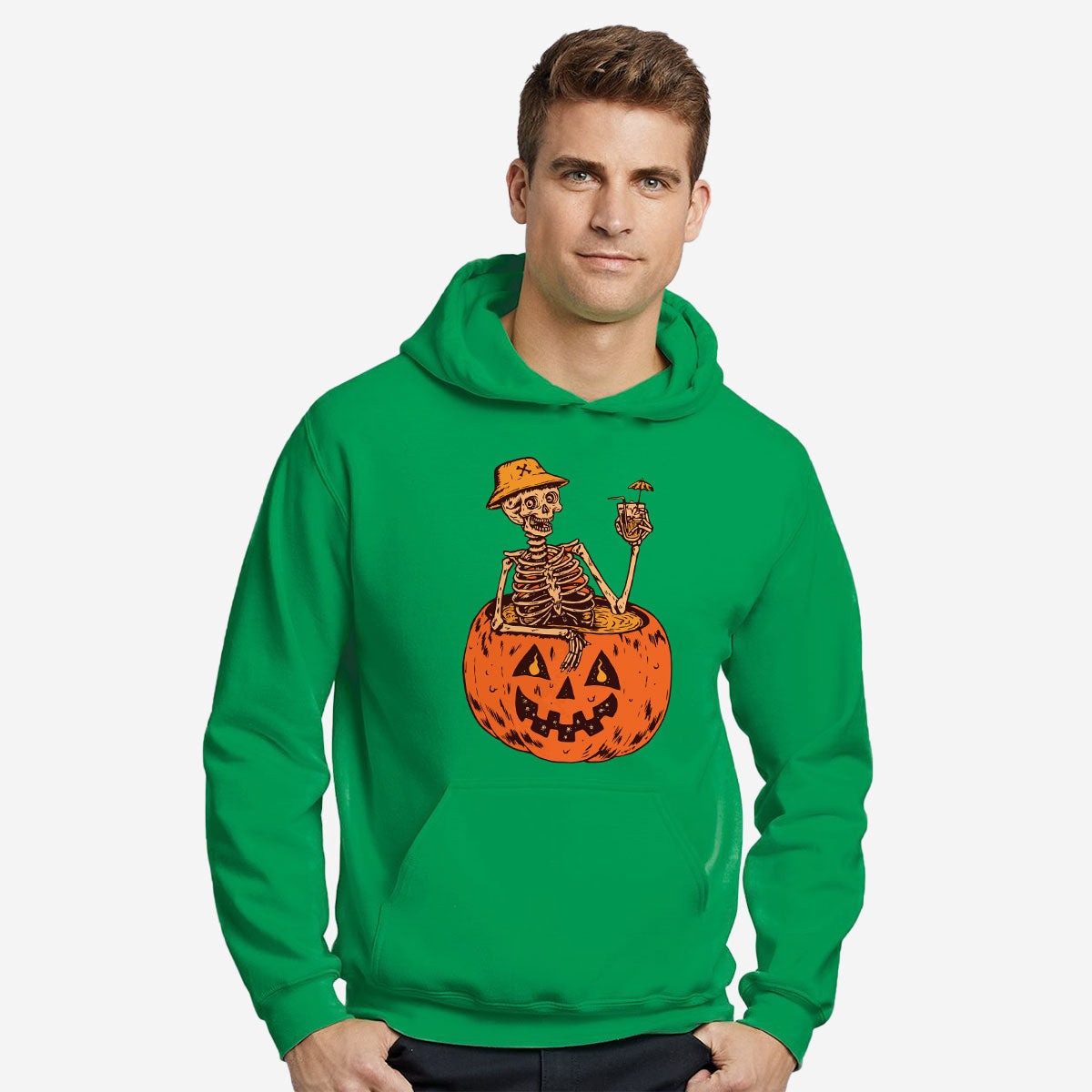 Halloween Funny Pumpkin Hoodie, Sweatshirt, Horror Design product image 13