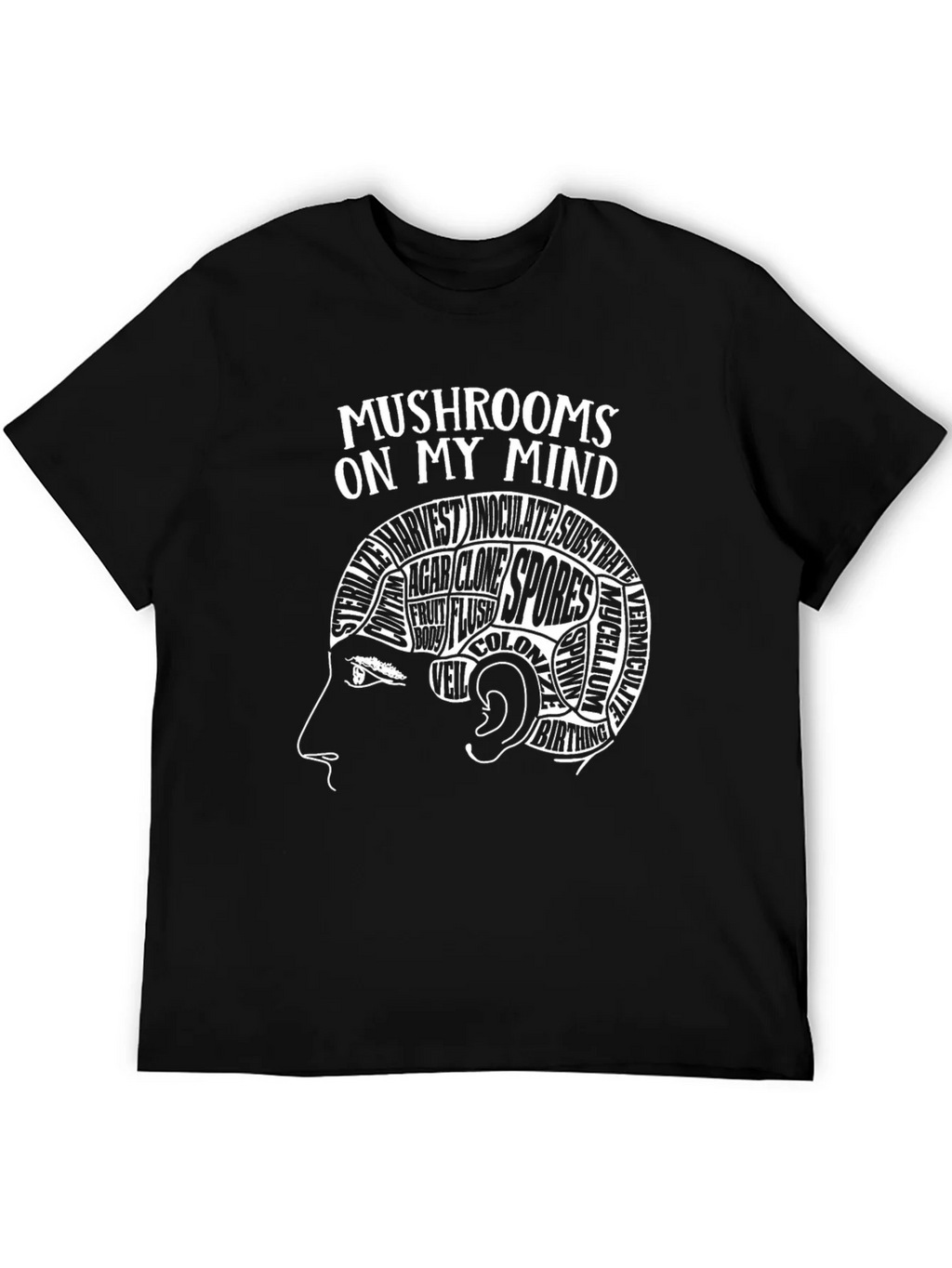 Mushrooms On My Mind T-Shirt product image 3