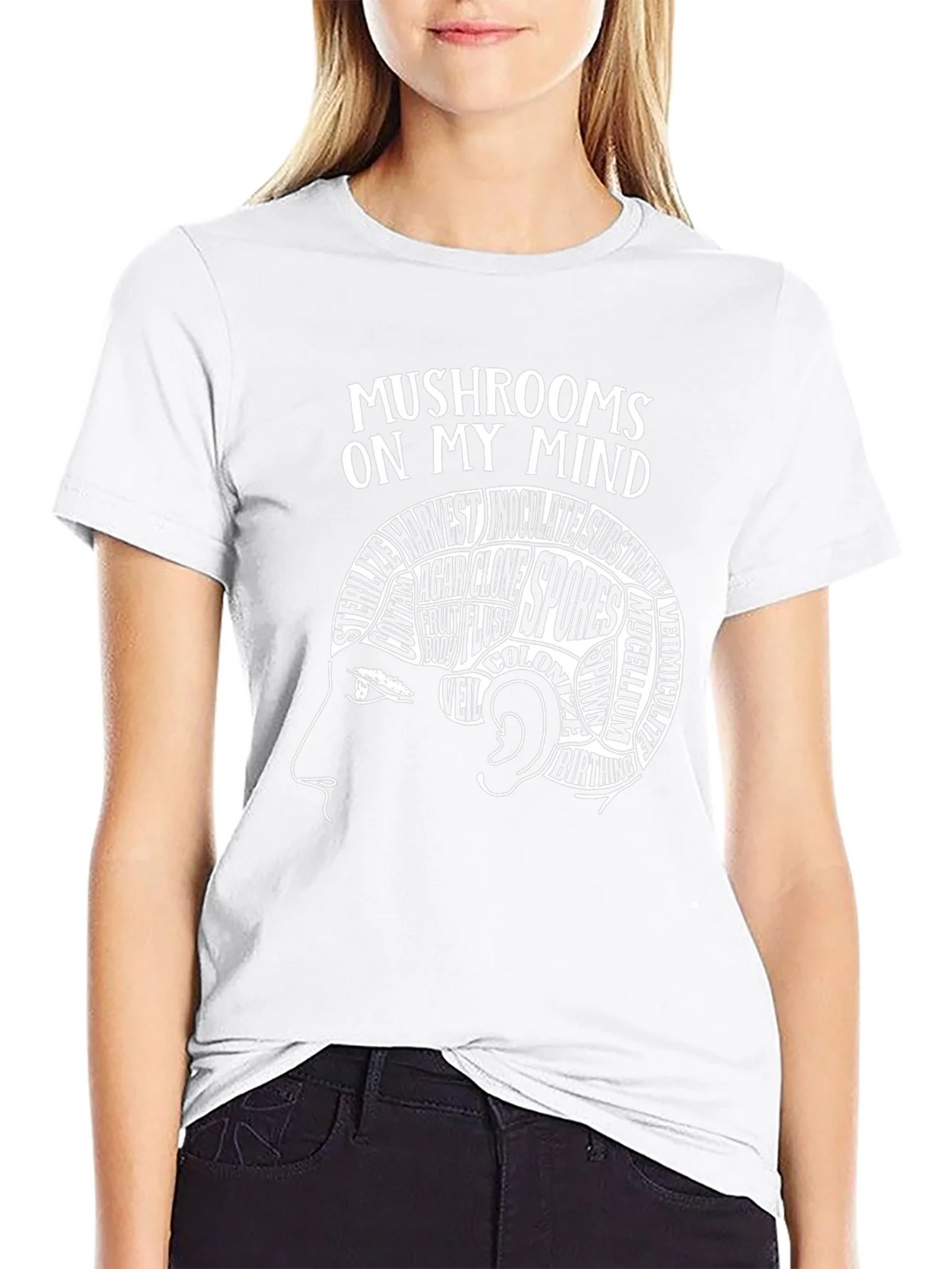Mushrooms On My Mind T-Shirt product image 5