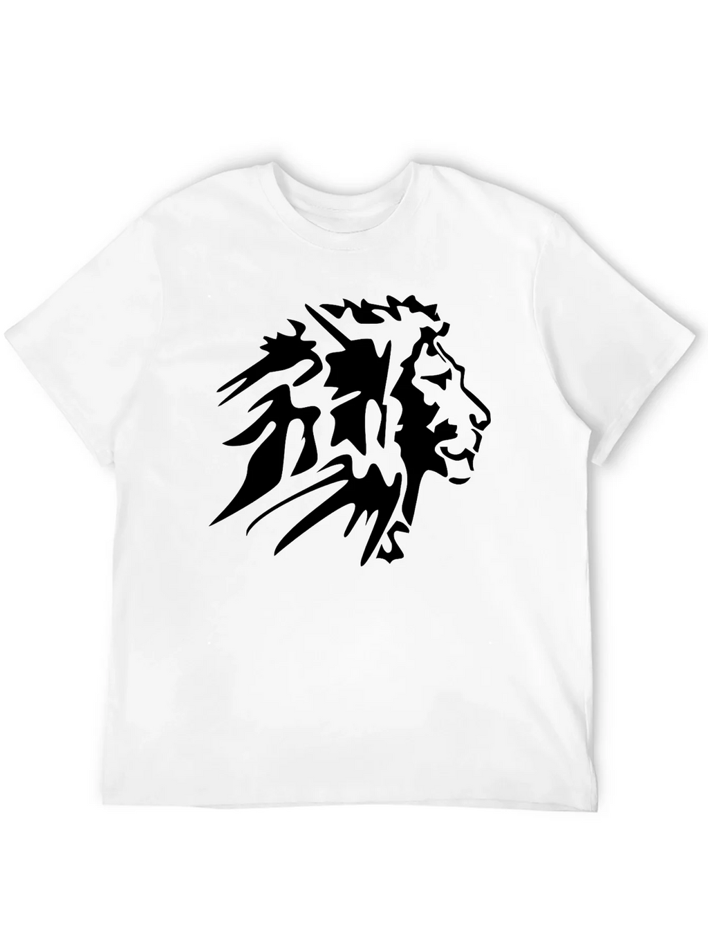 Mens Black Lion Graphic Tee - Short Sleeve product image 11